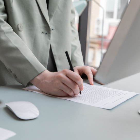 Notariële service voor het doorhalen van uw <span>hypotheek</span>