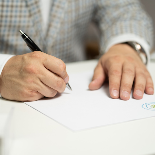 <span>Partnerschapsvoorwaarden</span> bij de notaris